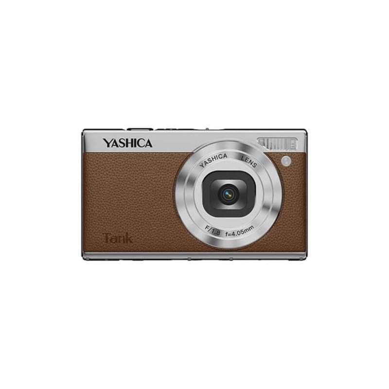 Yashica Tank Compact Digital Camera - Brown 1 S