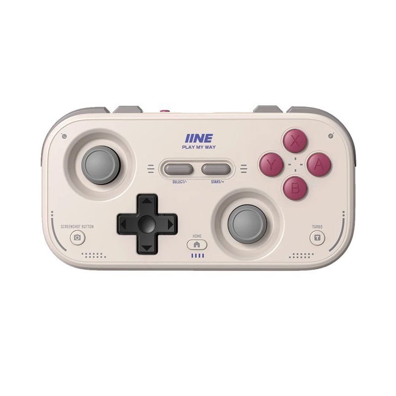 IINE Retro Pocket Game Controller Grey for NS2 1 S