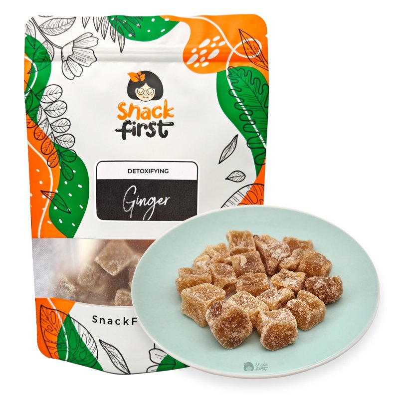 SnackFirst Detoxifying Ginger - Natural Root Snack