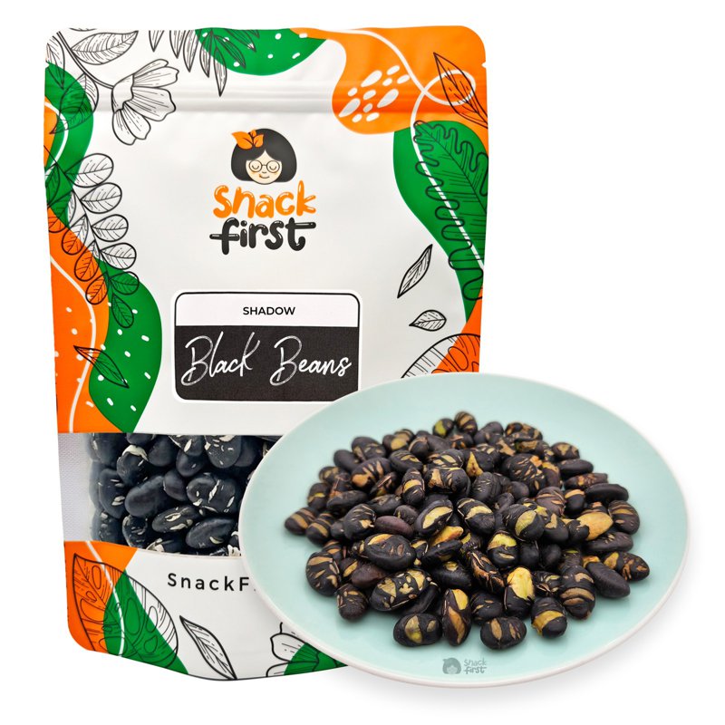 SnackFirst Shadow Black Beans - Savoury Salted Legumes