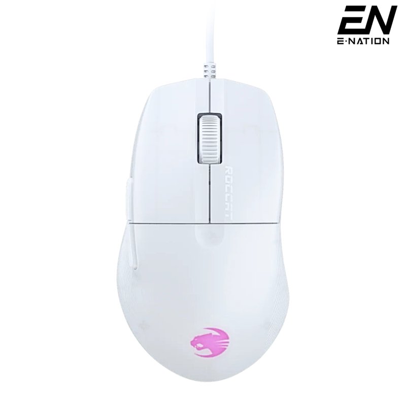 Roccat Pure Sel Wired Mouse White Gaming Mouse 1 S