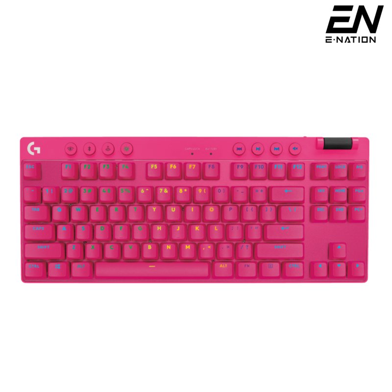 Logitech G Pro X Tkl Lightspeed Gaming Keyboard Magenta 1 S