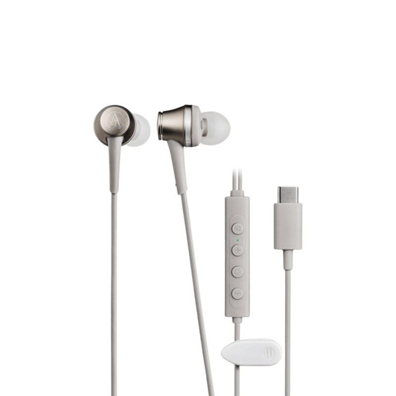 Audio-Technica ATH-CKD7NC Noise-Cancelling Earpiece - Beige 1 S