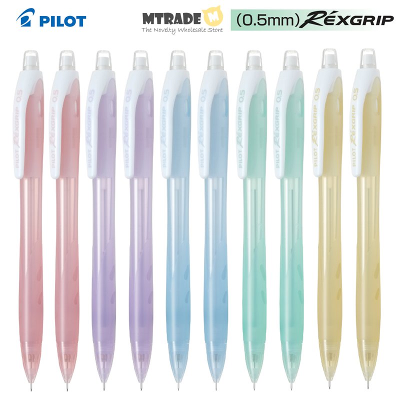 Pilot Rexgrip Mechanical Pencil 0.5mm (Pastel Colours) 1 S