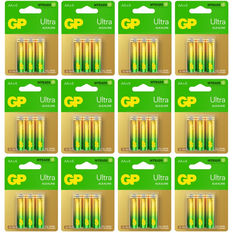 Gp Ultra Alkaline AA Battery Bulk Pack