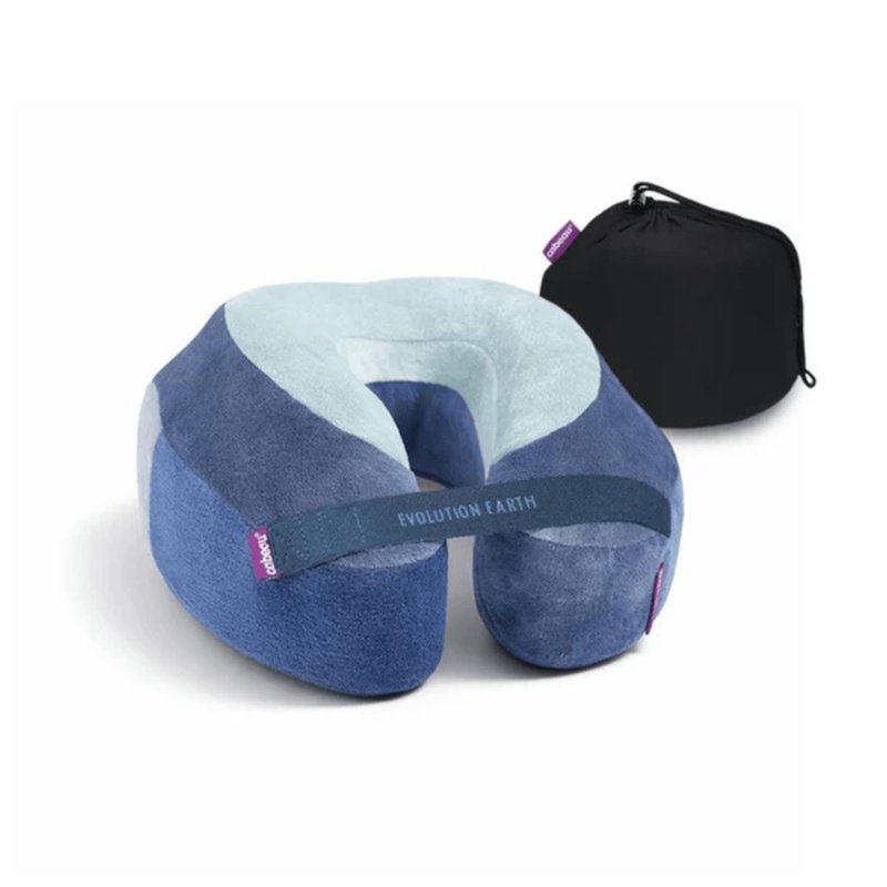 Cabeau Evolution Earth Deluxe Neck Pillow - Water 1 S
