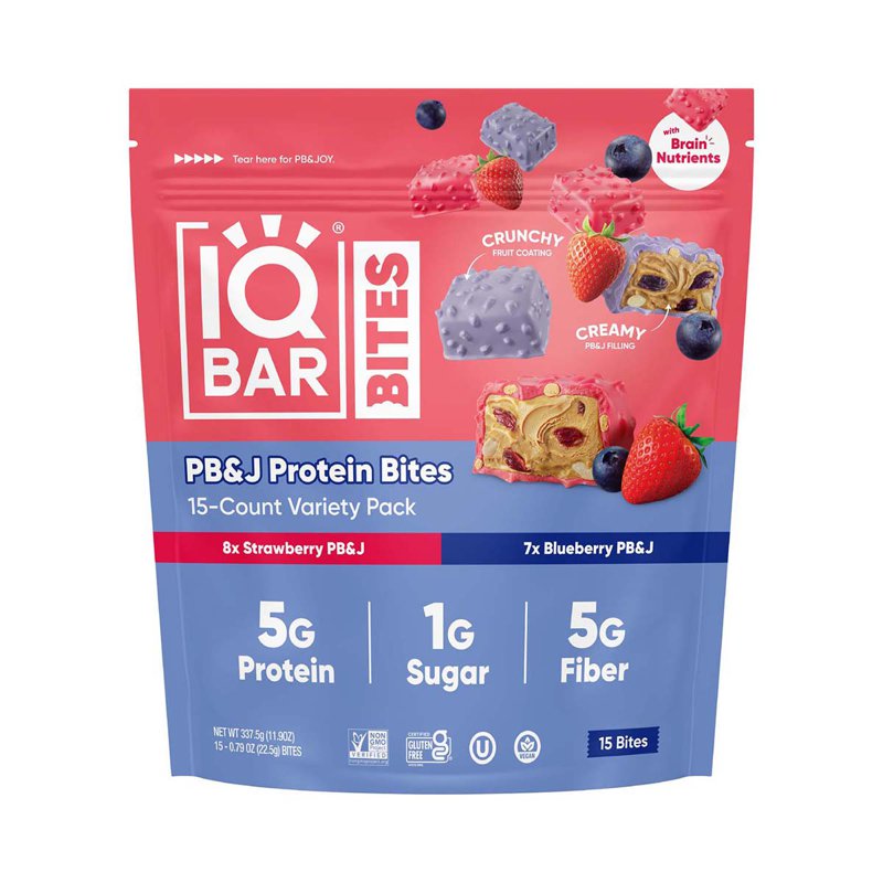 IQBar Protein Bites PB&J Variety Pack