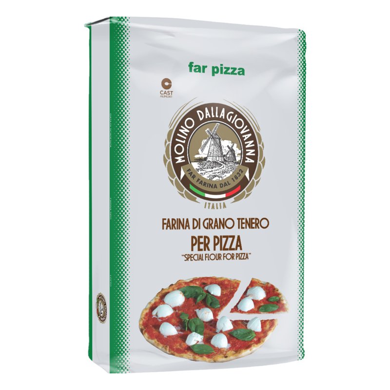 Dallagiovanna Flour Pizza Green for Long Fermentation Pizza