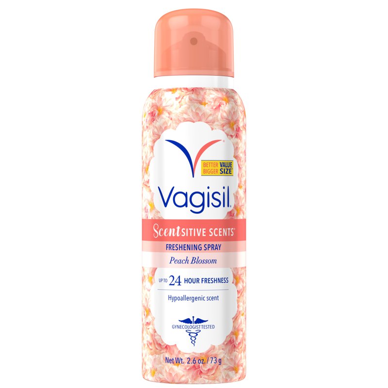 Vagisil Scentsitive Scents Freshening Spray Peach Blossom
