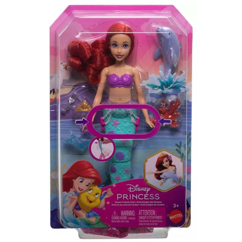 Disney Friends Ocean Friends Ariel Doll 1 S