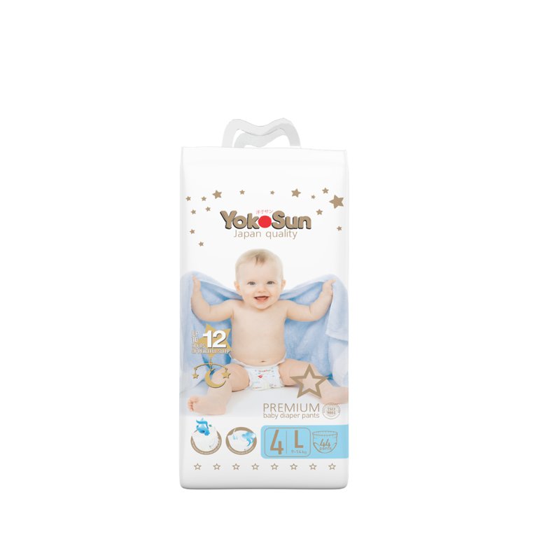 YokoSun Premium Diapers Pants - L 44 S