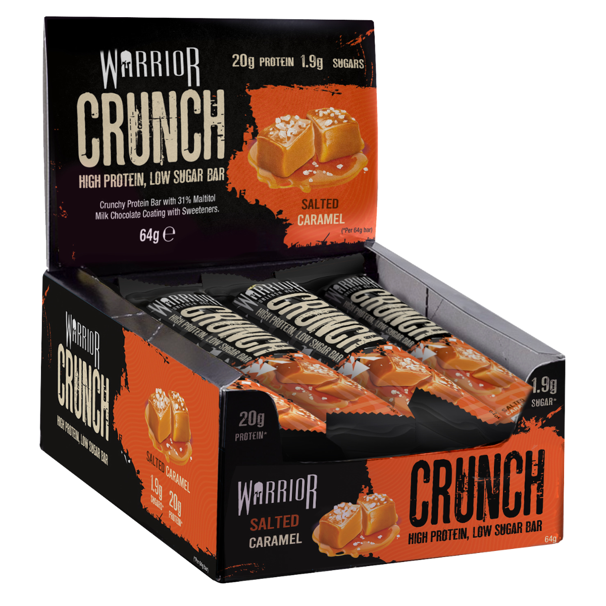 WARRIOR Crunch Protein Bar - Salted Caramel