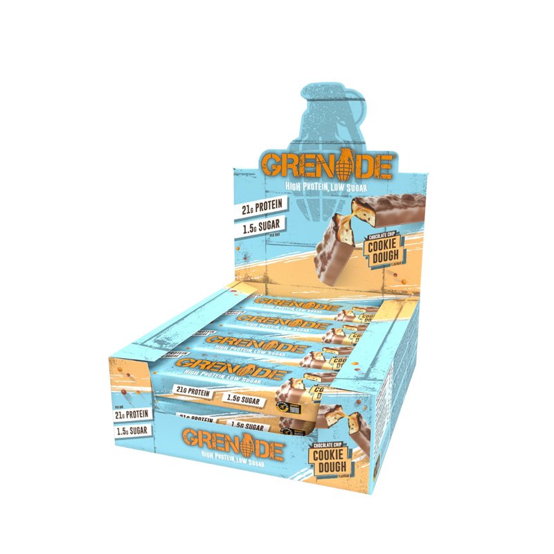 GRENADE Protein Bar - Chocolate Chip Cookie Dough