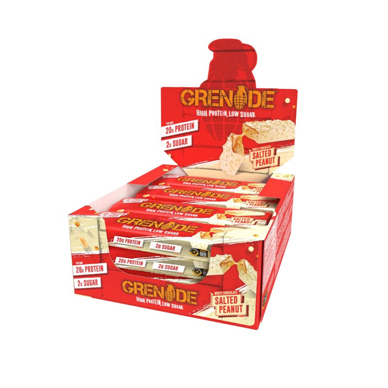 GRENADE Carb Killa Bar White Choco Salted Peanut