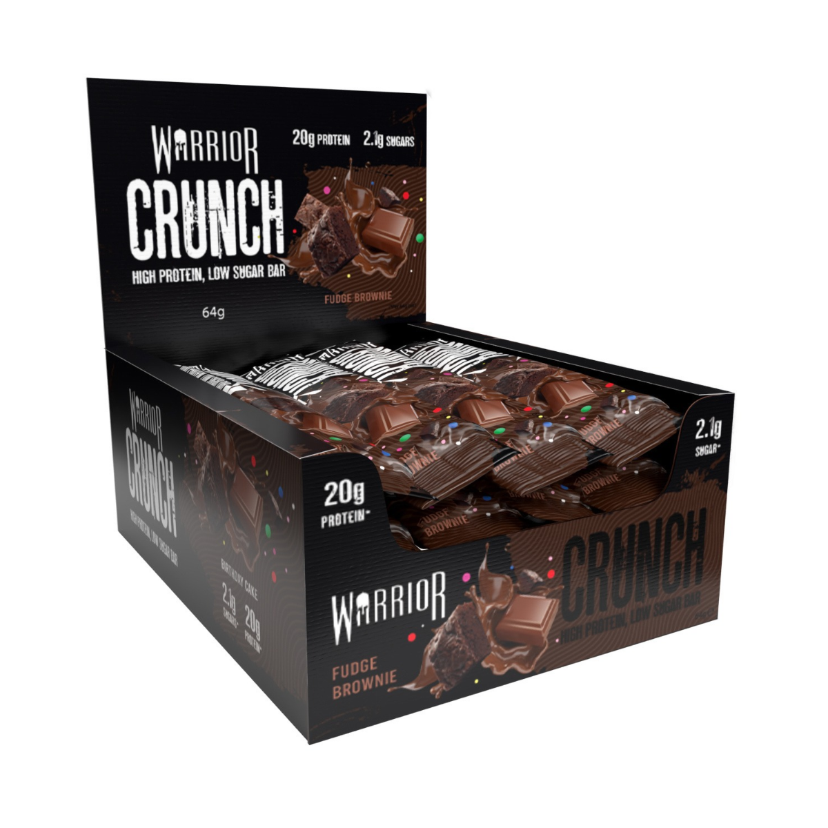 WARRIOR Crunch Protein Bar - Fudge Brownie