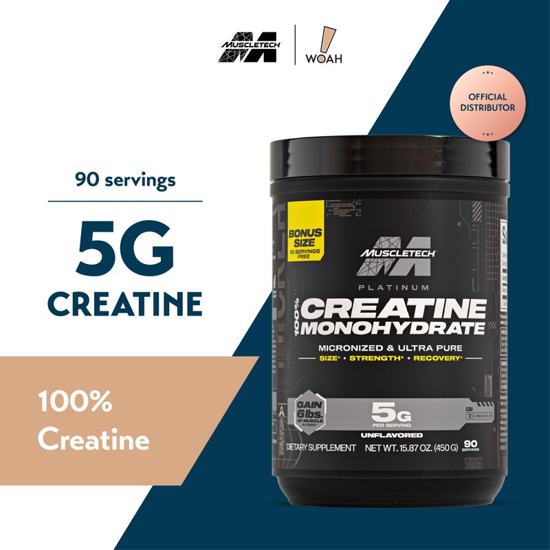 MuscleTech Platinum 100% Creatine Monohydrate