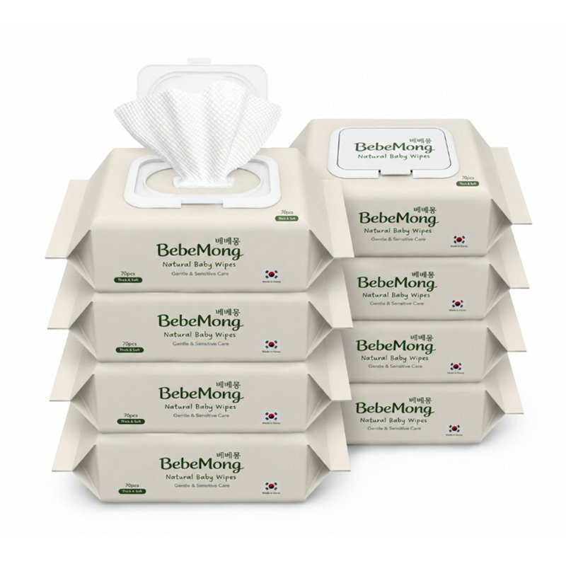 Babemong Natural Baby Wipes Carton Deals 8 S