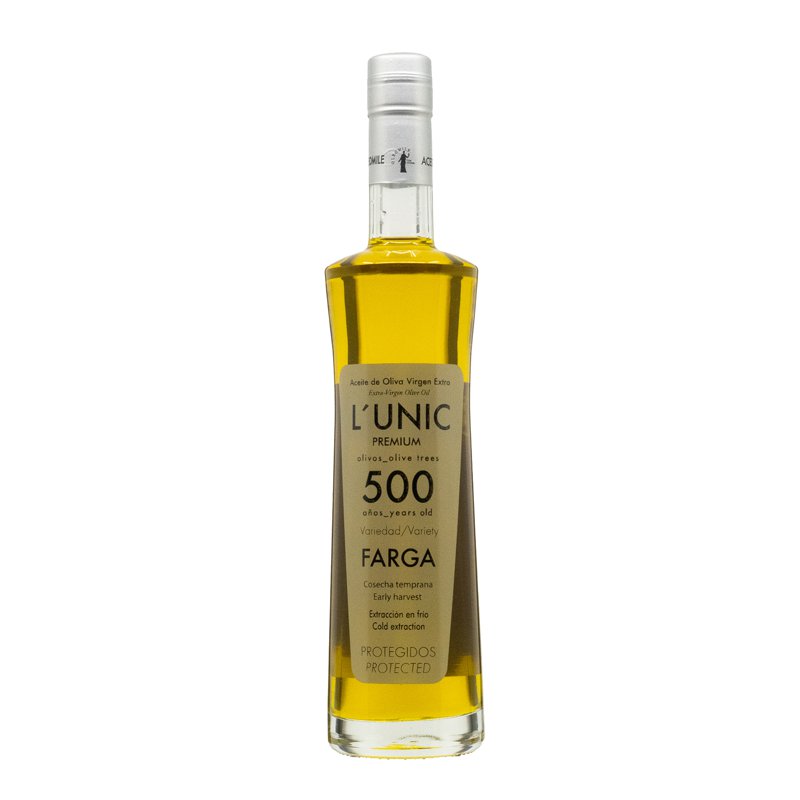 L'Unic 500 Premium Farga Extra Virgin Olive Oil