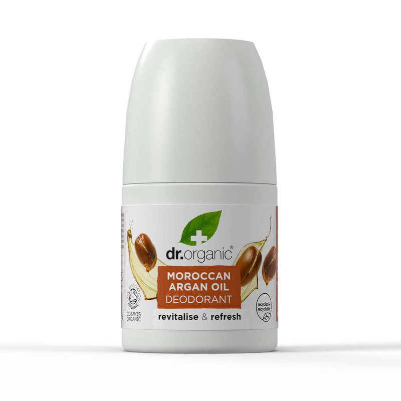 Dr. Organic Roll On Deodorant - Moroccan Argan Oil