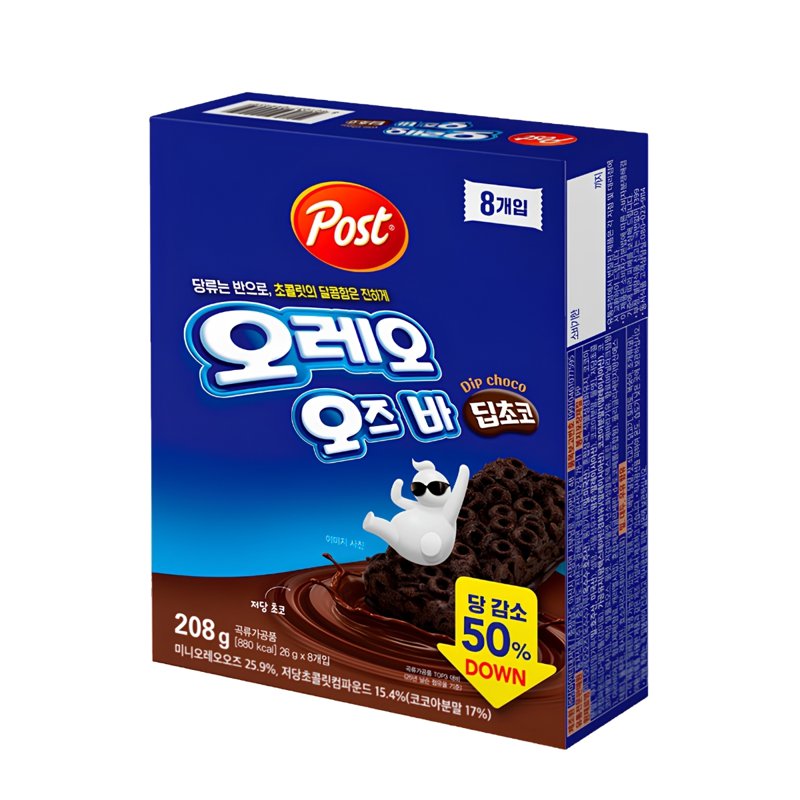 Post Korea Cereal Bar - Oreo O's Dip Choco 1 S