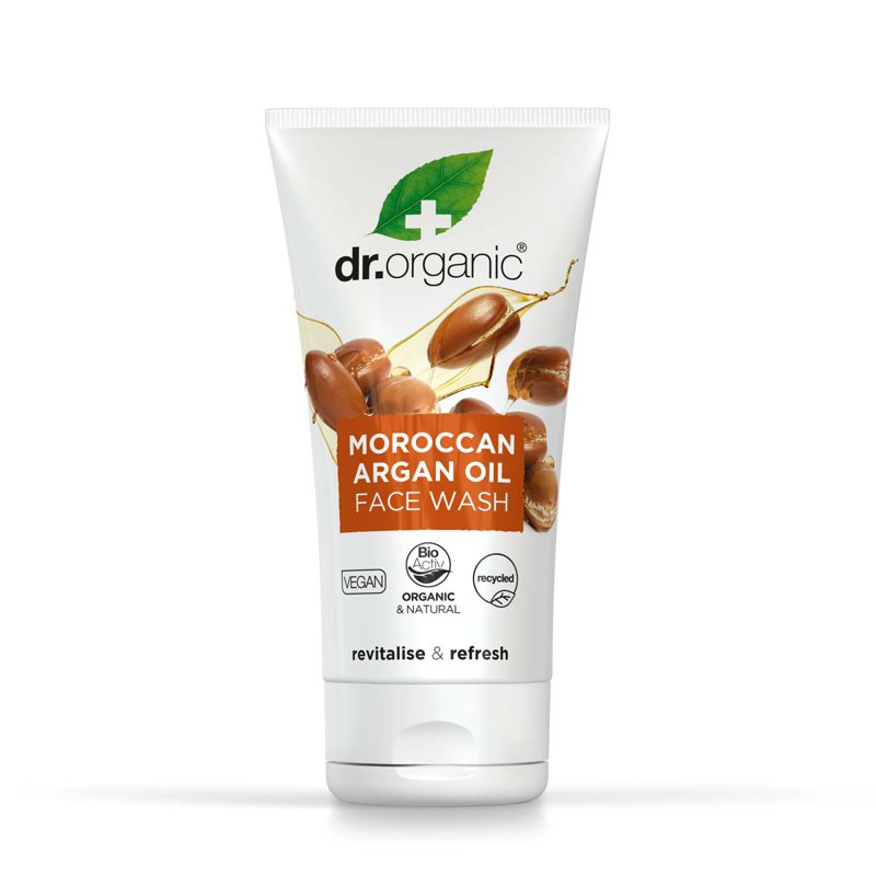 Dr. Organic Creamy Face Wash - Moroccan Argan Oil