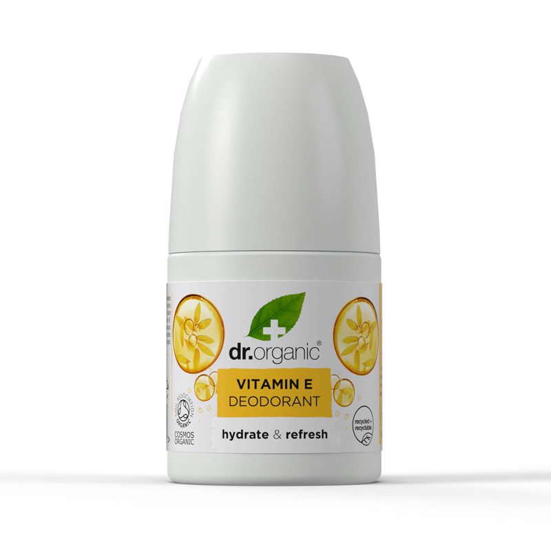 Dr. Organic Roll On Deodorant - Vitamin E