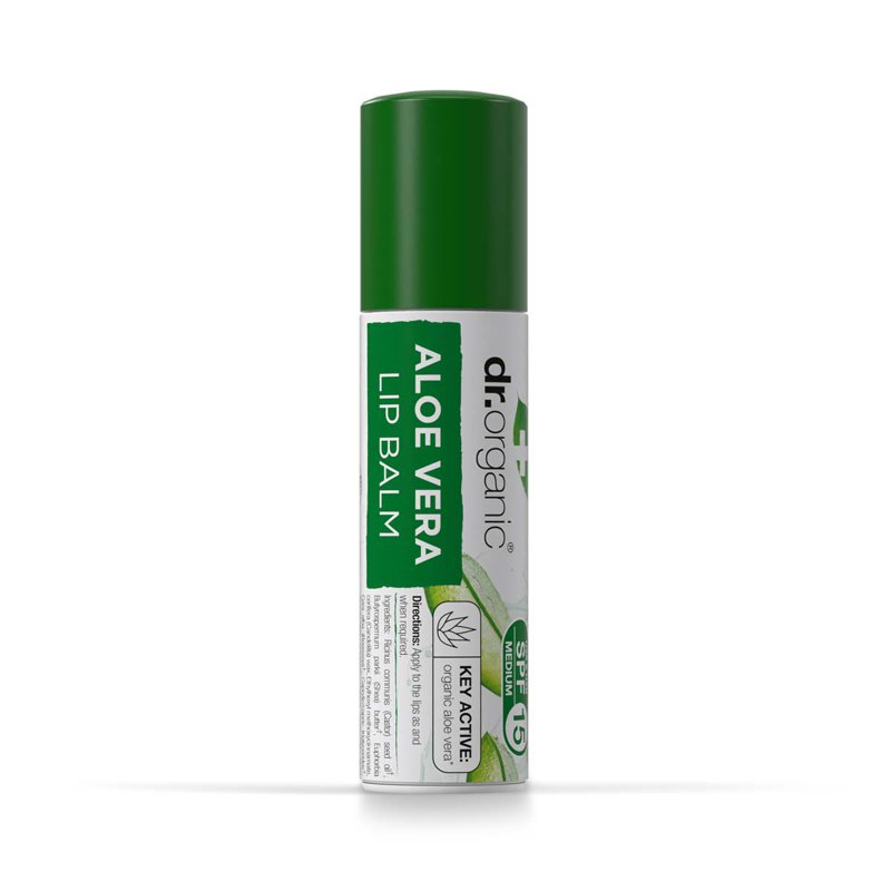 Dr. Organic SPF 15 Lip Balm - Aloe Vera