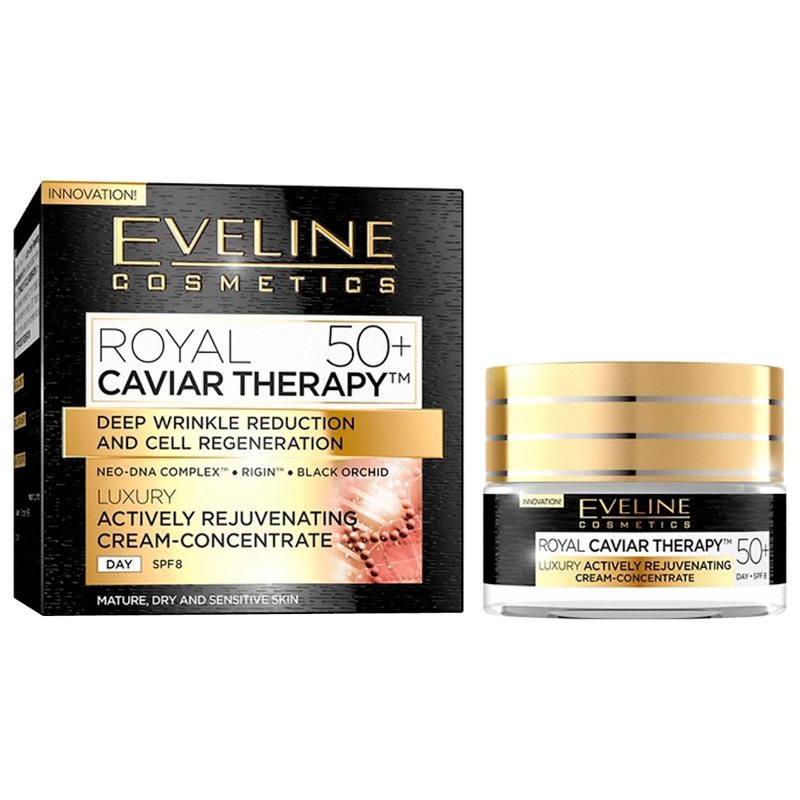 Eveline Royal Caviar Therapy Day Cream 50+ SPF8
