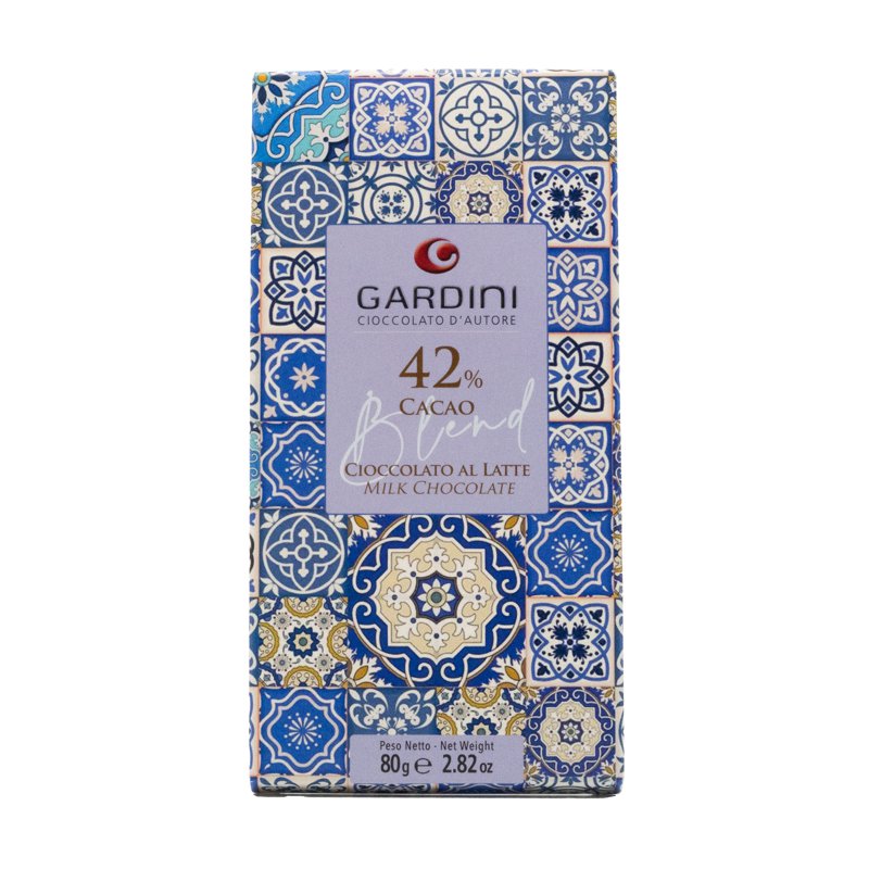 Gardini Blend Milk Chocolate Bar - 42% Cocoa