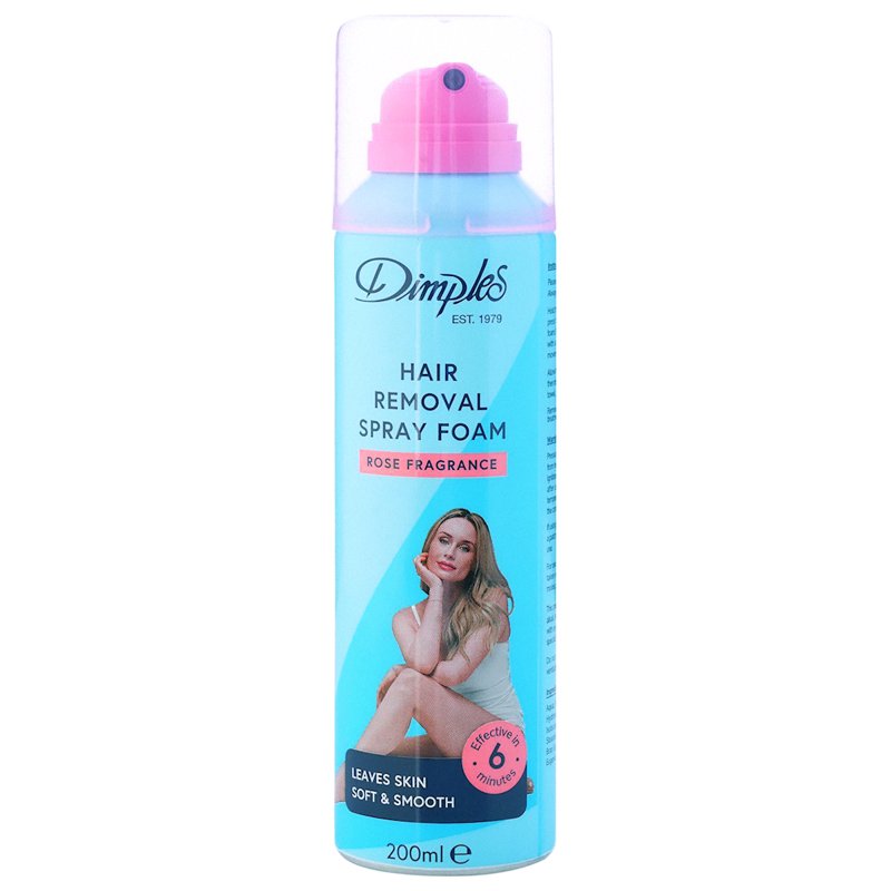 Dimples Hair Removal Spray Foam Rose