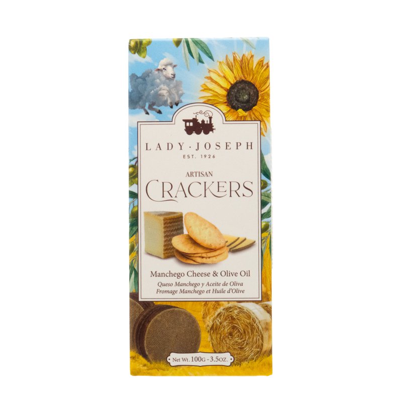 Lady Joseph Crackers - Artisan Manchego Cheese