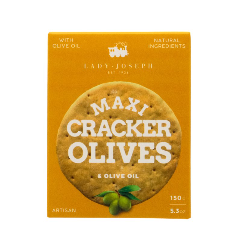 Lady Joseph Maxi Crackers - Green Olives