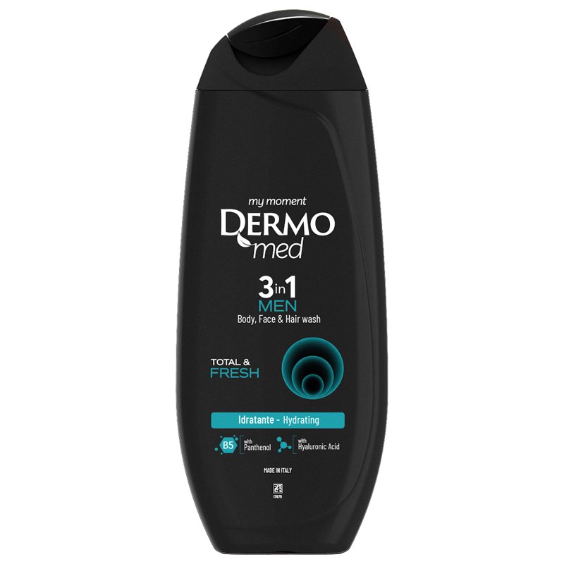 Dermomed 3 in 1 Men Total & Fresh