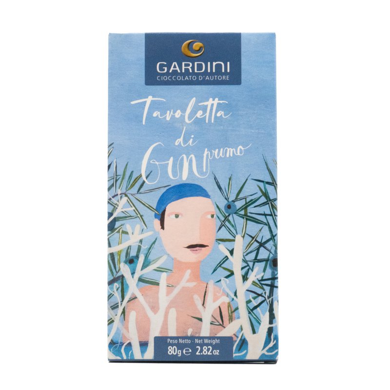 Gardini Gin Primo Bar - Extra Dark Chocolate with Gin Primo