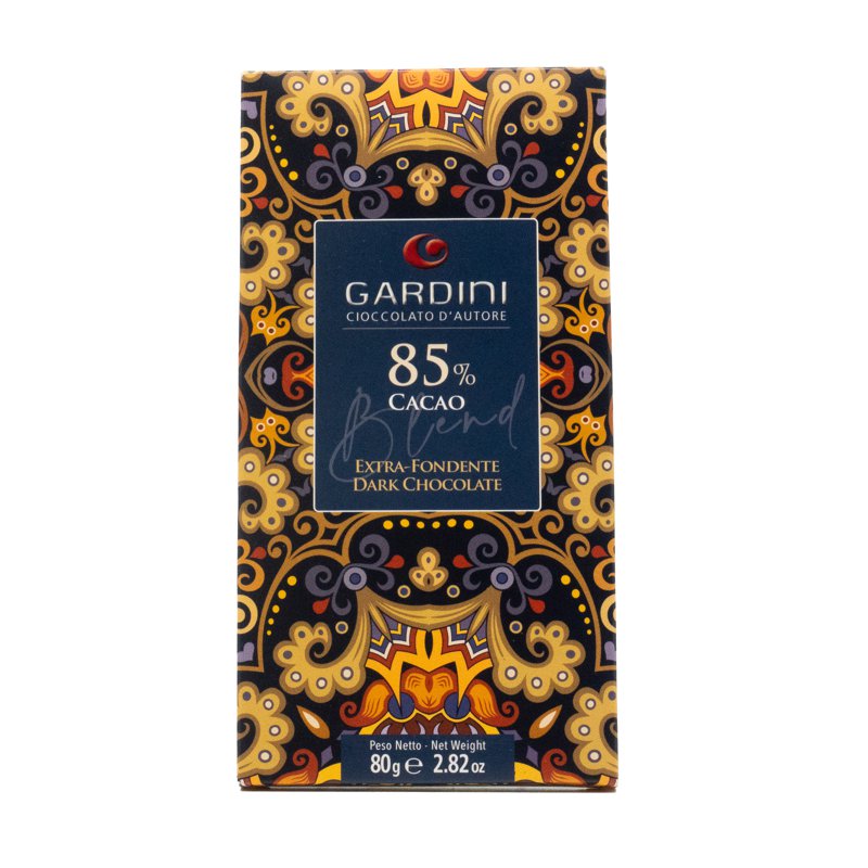 Gardini Blend Dark Chocolate Bar - 85% Cocoa