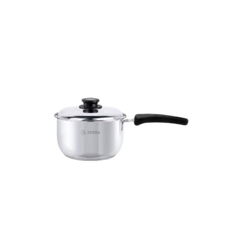Zebra Sauce Pan With Lid & Base 16xH10.5cm
