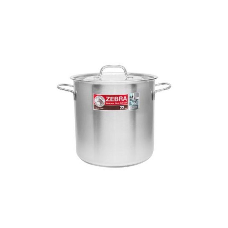 Zebra Capsule Infinity Stock Pot 22xH22cm with Lid