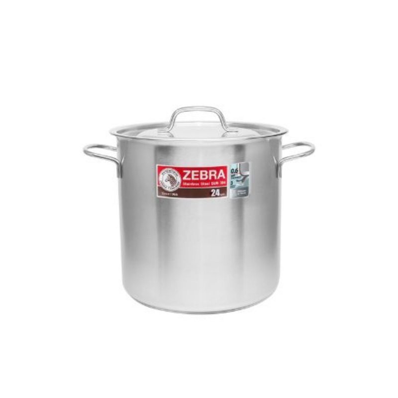 Zebra Capsule Infinity Stock Pot 24xH24cm with Lid