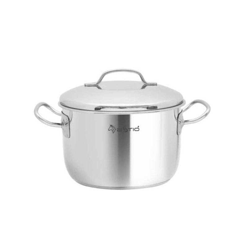 Zebra Estio Pro II Stainless Steel Sauce Pot With Lid 22cm 1 S
