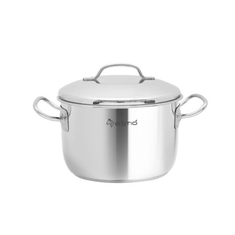 Zebra Estio Pro II Stainless Steel Sauce Pot With Lid 24cm 1 S