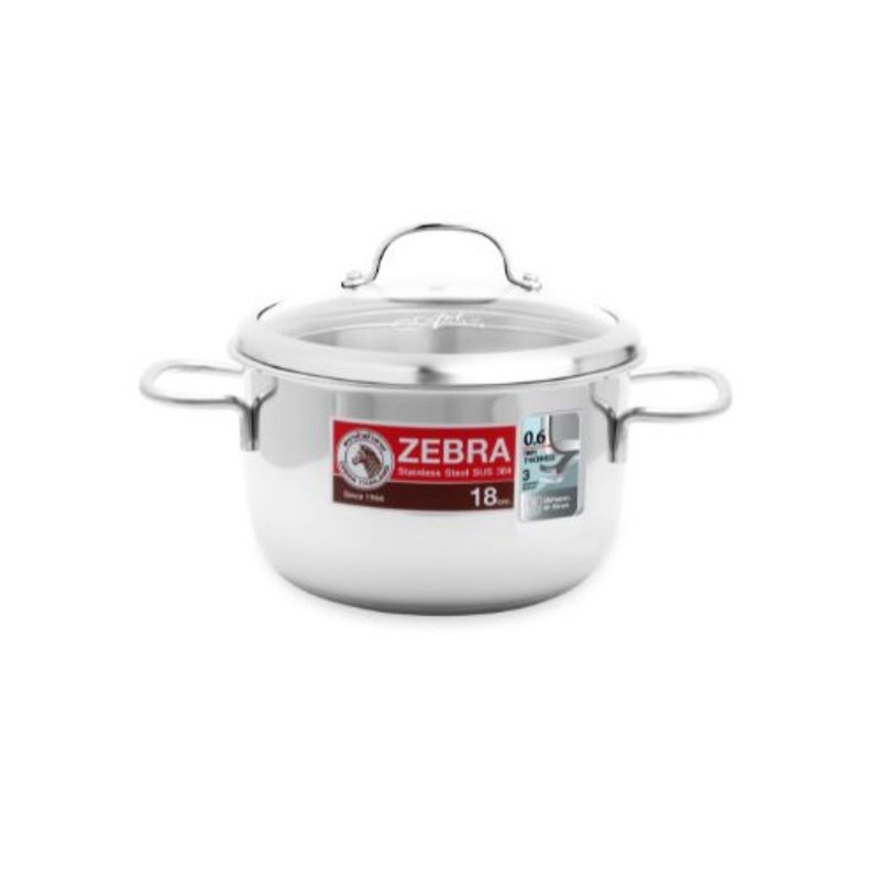 Zebra Infinity Capsule Sauce Pot 18cm with Lid 1 S