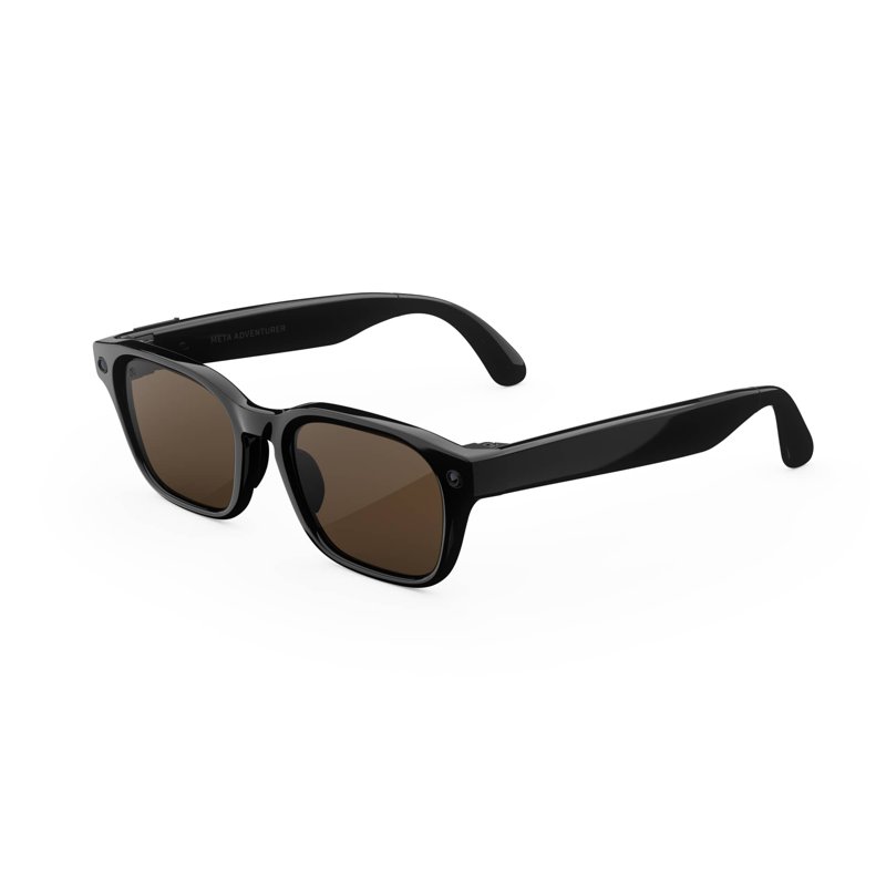 Meta Glasses - Adventurer Standard Classic Black Brown Lenses 1 S
