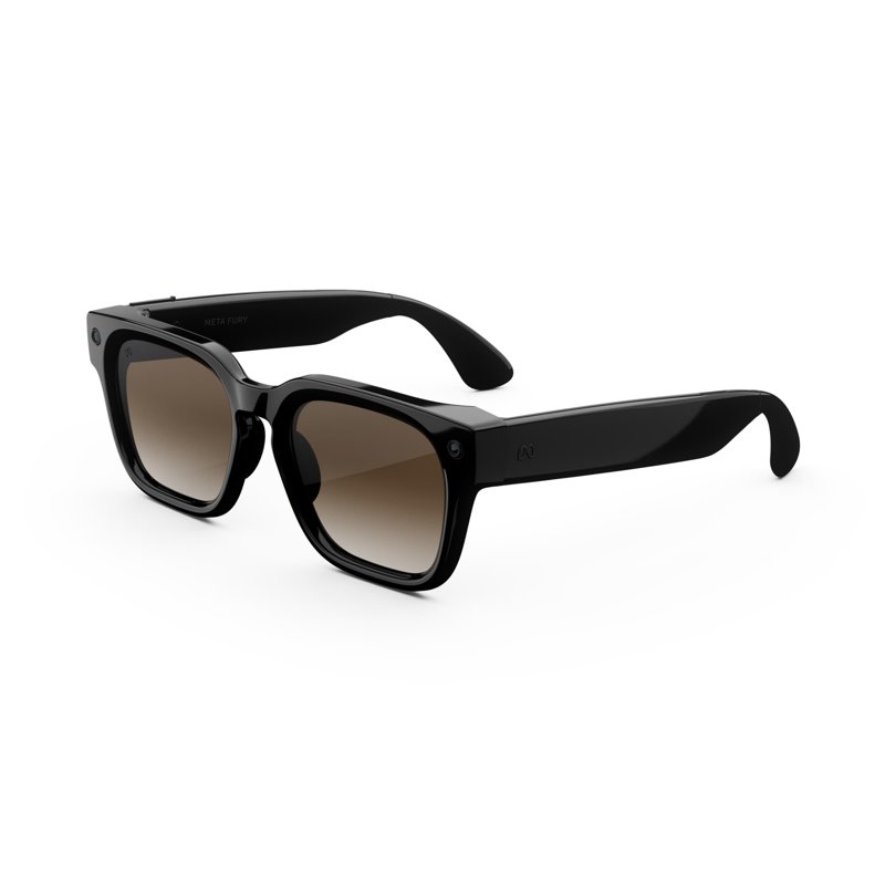 Meta Glasses - Fury Classic Black Brown Gradient Lenses 1 S