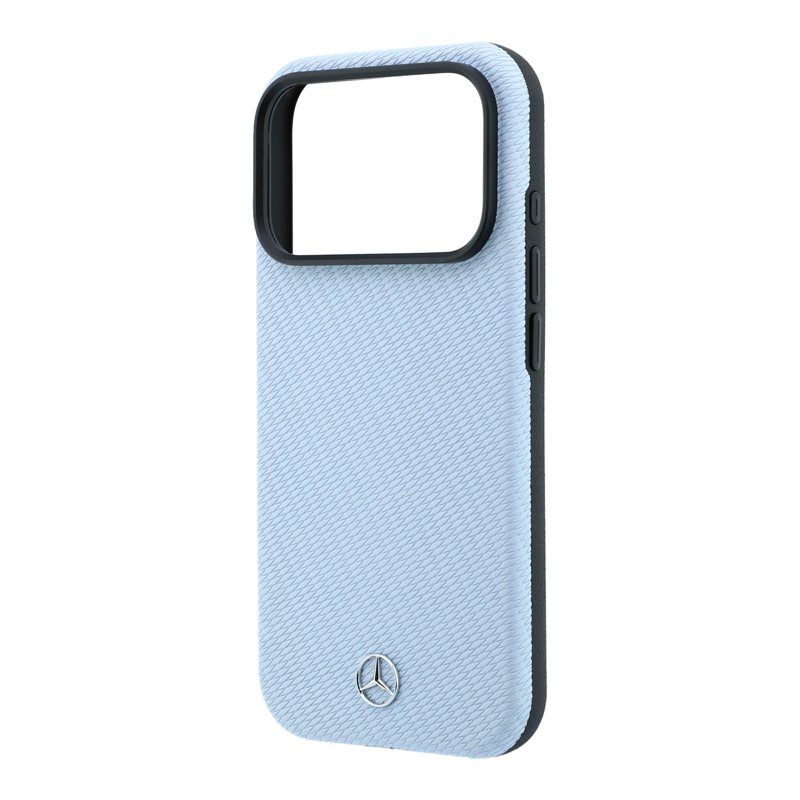 Mercedes-Benz PU Leather Wood Effect Case For iPhone 18 Pro 1 S
