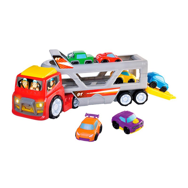 Hap-P-Kid Little Learner Super Car Transporter