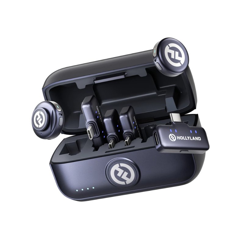 Hollyland Lark M3 Wireless Microphone (2TX & 4RX Combo) 1 S