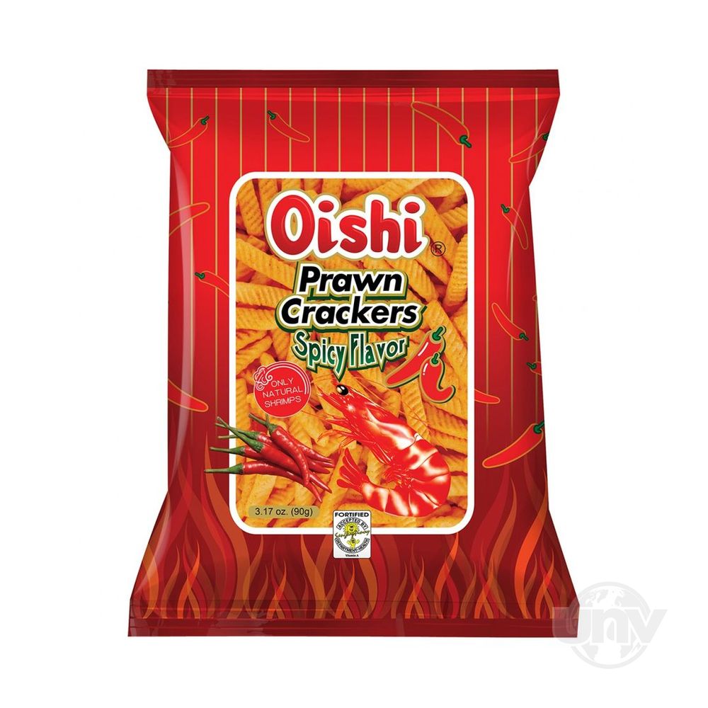 Oishi Prawn Crackers Spicy