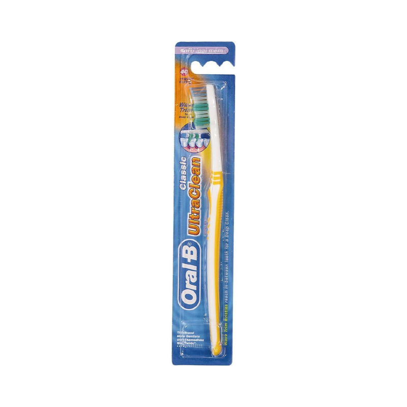 Oral-B Toothbrush Classic Ultraclean 1s Soft