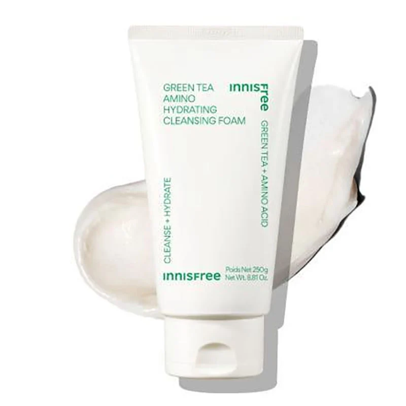 innisfree Green Tea Amino Hydrating Cleansing Foam