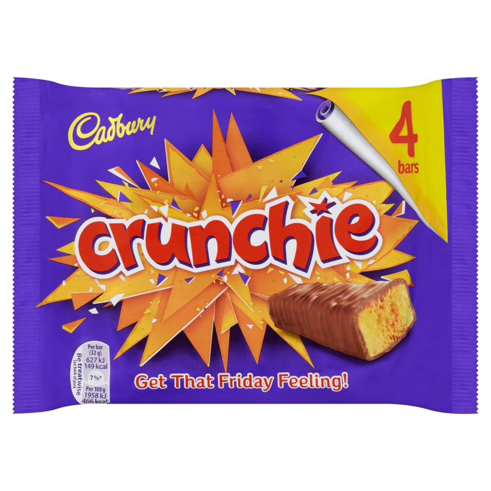 Cadbury Crunchie 4 Pack